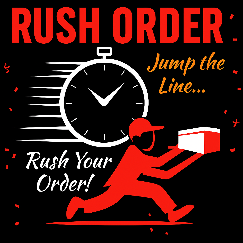 SKIP THE LINE- RUSH ORDER